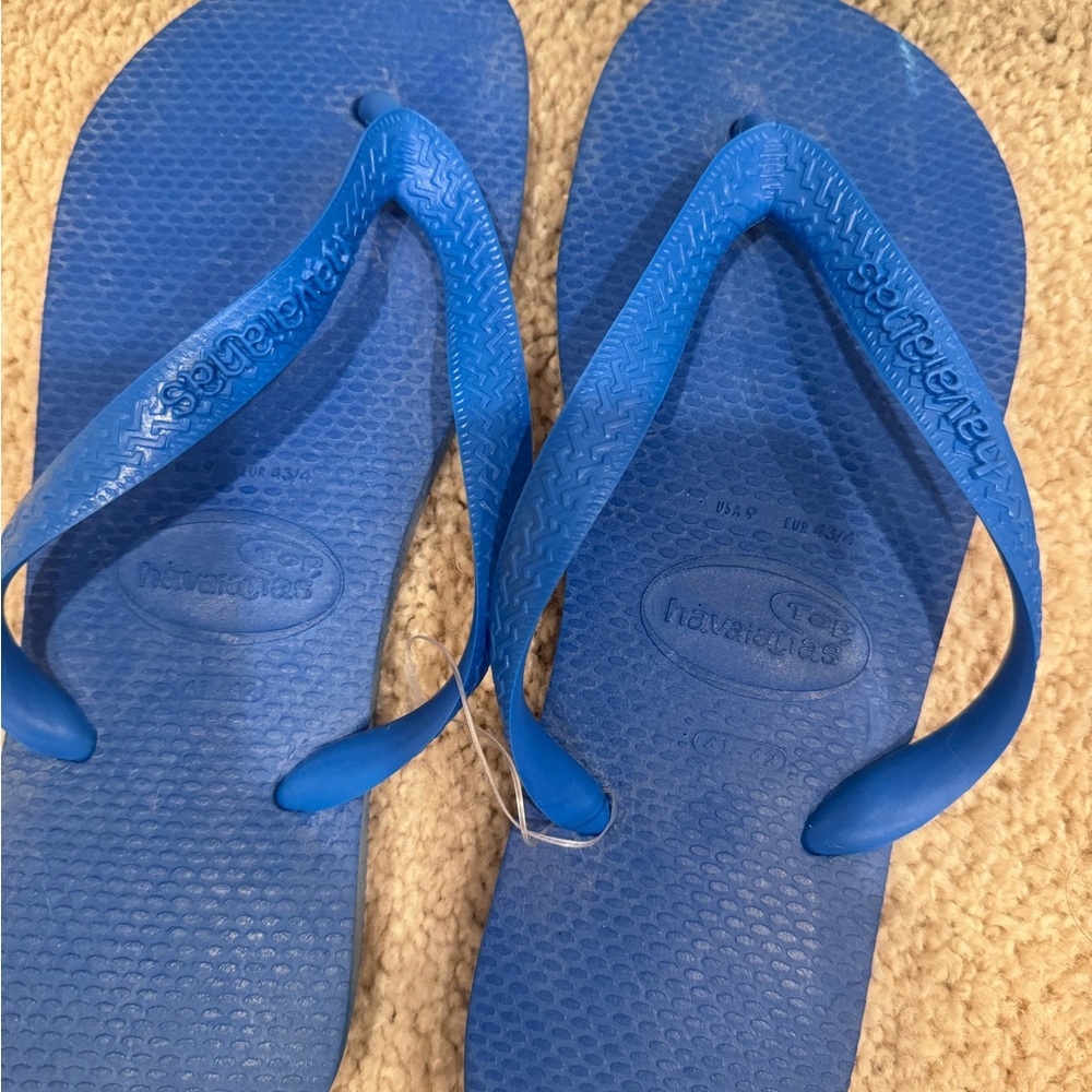 Havaianas Blue Women's Sandals Sz 9